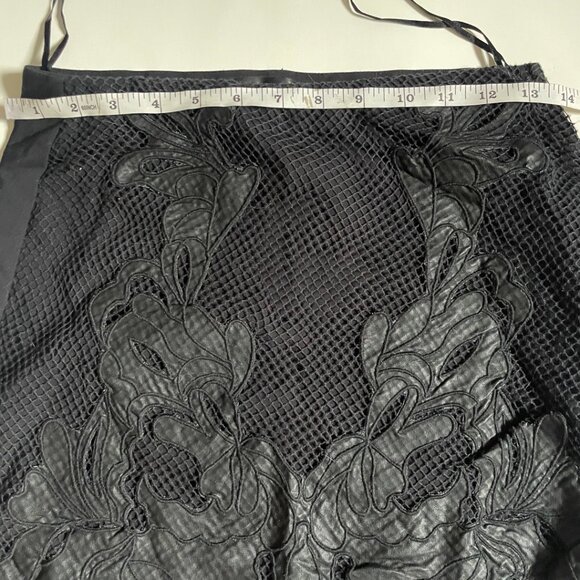 Zara Trafaluc Black Textured Mini Skirt - Picture 7 of 10